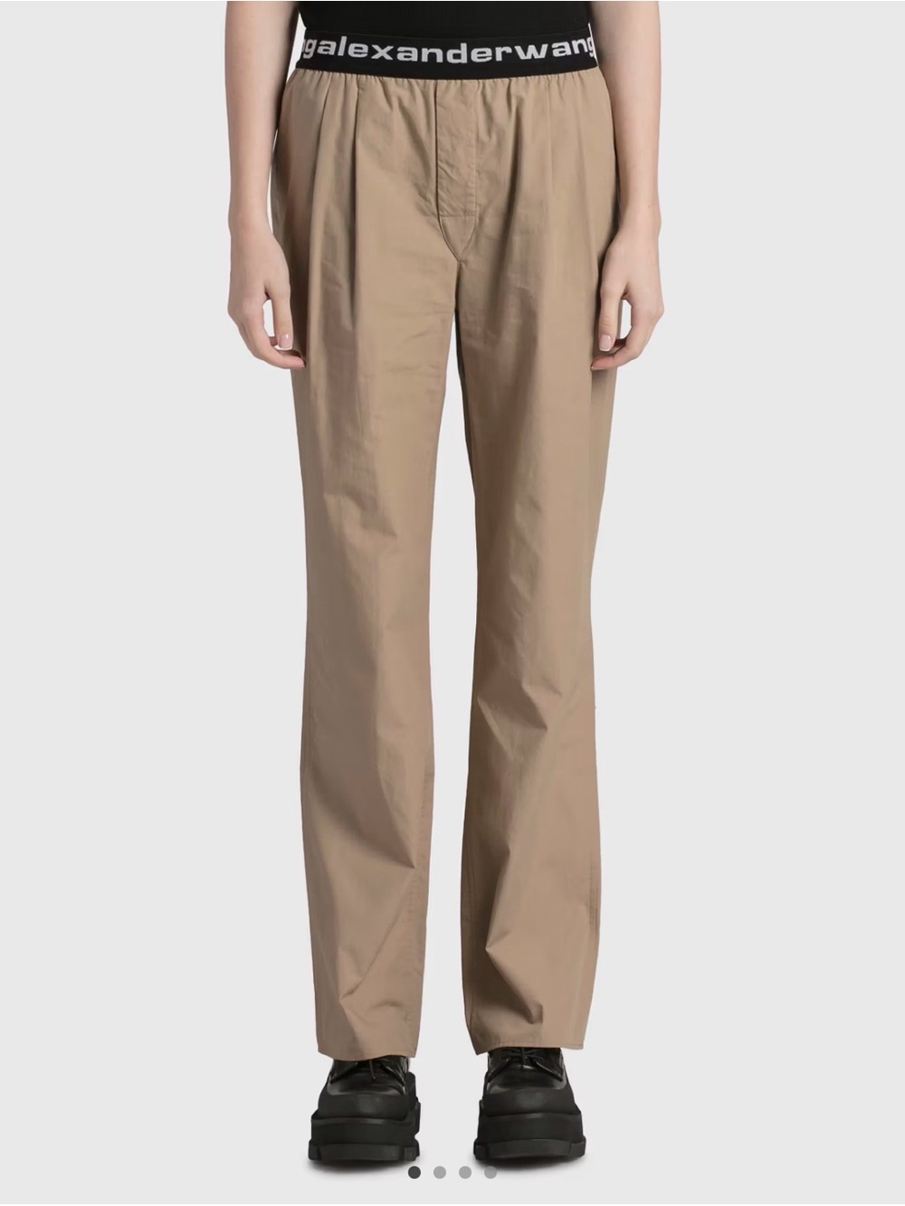 Alexander Wang elastic waist trousers - READ